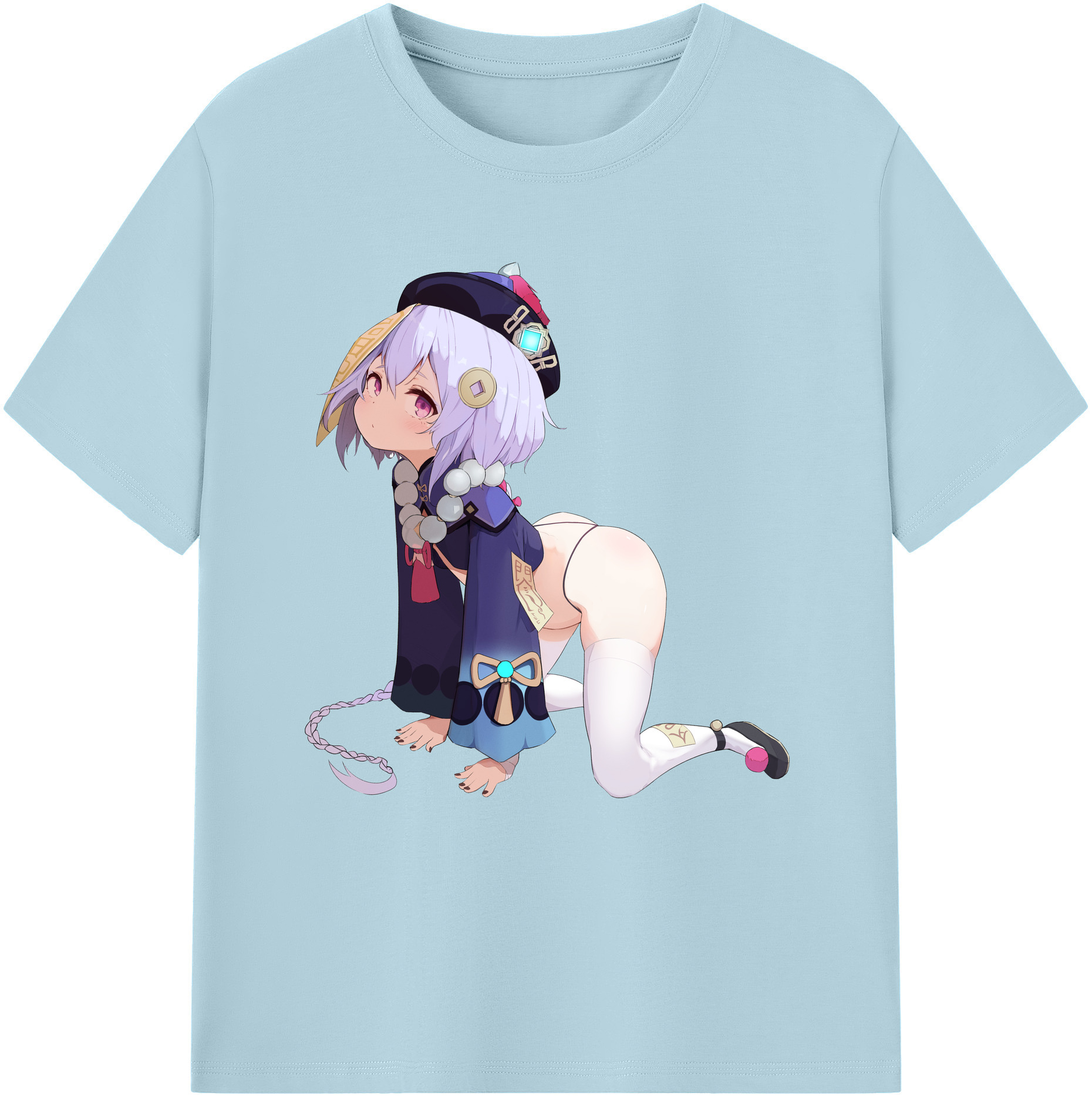 げんし神 七七 なな  genshin Nana 綿100％半袖Tシャツ（フロントプリント）